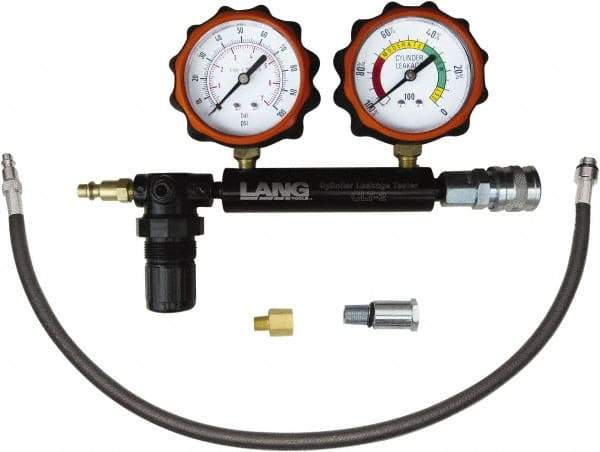 Lang - Automotive Cylinder Leak Down Detector - Pressure Detection, for Automotive Use - First Tool & Supply