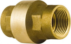 BONOMI - 2-1/2" Lead Free Brass Check Valve - Exact Industrial Supply