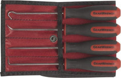 GearWrench - 4 Piece Hook & Pick Set - Dual Composite - First Tool & Supply