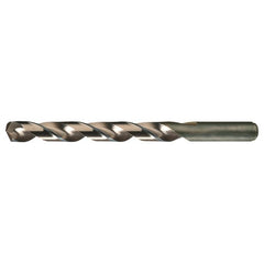 10.00mm RHS / RHC HSS-CO 8% (M42) 135 Degree Split Point Heavy Duty Cobalt Drill - Straw / Gold Oxide - Exact Industrial Supply