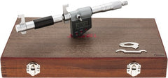 SPI - 4 to 5" Range, 0.00005" Resolution, Ratchet Stop Thimble, Electronic Inside & Tubular Micrometer - First Tool & Supply