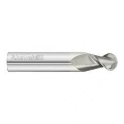 3/8 x 5/8 x 2-1/2 2 Flute Ball Nose AlumaMill End Mill- Series 3825STB - First Tool & Supply