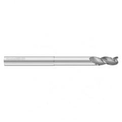 1" Dia. x 6 Overall Length 3-Flute .090 C/R Solid Carbide SE End Mill-Round Shank-Center Cut-Uncoated - First Tool & Supply