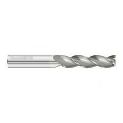 1/2 Dia. x 4 Overall Length 3-Flute Square End Solid Carbide SE End Mill-Round Shank-Center Cut-FC5 - First Tool & Supply