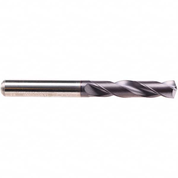 Emuge - 4.6mm 140° Spiral Flute Solid Carbide Screw Machine Drill Bit - First Tool & Supply