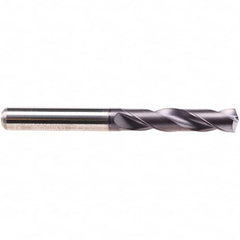 Emuge - 4.6mm 140° Spiral Flute Solid Carbide Screw Machine Drill Bit - First Tool & Supply