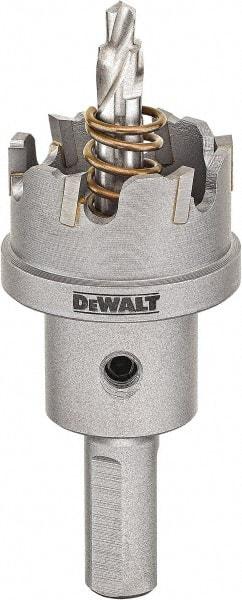 DeWALT - 2" Diam, 1/4" Cutting Depth, Hole Saw - Carbide-Tipped Saw, Toothed Edge - First Tool & Supply