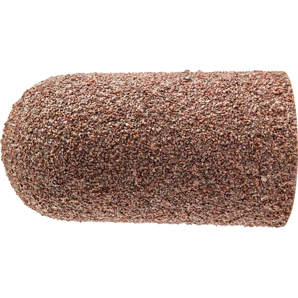 PFERD - Cones & Plugs; Abrasive Material: Aluminum Oxide ; Grit: 60 ; Grade: Coarse/Medium/Very Fine ; Wheel Type Number Code: 17 ; Arbor Hole Thread Size: 1/4 ; Shape: L-Shape - Exact Industrial Supply