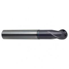 10mm Dia. - 72mm OAL 2 FL 30 Helix Firex Carbide Ball Nose End Mill - First Tool & Supply