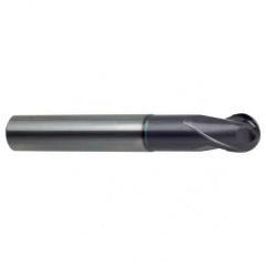 10mm Dia. - 72mm OAL 2 FL 30 Helix Firex Carbide Ball Nose End Mill - First Tool & Supply