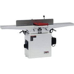 Jet - 5,500 RPM, 8" Cutting Width, 1/2" Cutting Depth, Jointer - 4-3/4" Fence Height, 38-1/2" Fence Length, 2 hp - First Tool & Supply