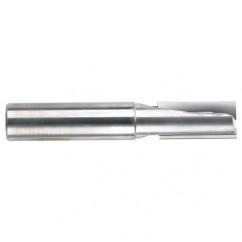 1/4" Dia. - 2-1/2" OAL - 2 FL Straight FL Bright Carbide End Mill - First Tool & Supply