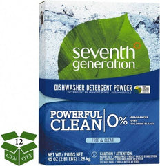 Seventh Generation - 45 oz Box Automatic Dishwashing Powder - Unscented - First Tool & Supply