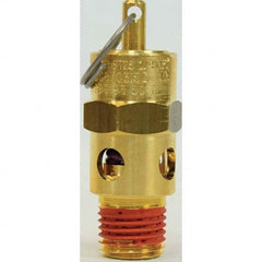 Control Devices - 1/4" Inlet, ASME Safety Valve - First Tool & Supply