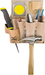 CLC - Knife Holster with 8 Pockets - Leather, Natural (Color) - First Tool & Supply