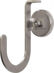 Mag-Mate - 25 Lb Capacity, 2-3/4" Projection, 304 Stainless Steel Magnetic J Hook - 3-7/8" OAL - First Tool & Supply