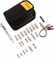 Fluke Networks - 24 Piece, Data & Video Kit - Comes in Clam Shell - First Tool & Supply