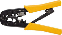 Fluke Networks - 1 Piece, Terminal Crimper & Wire Cutter - Comes in Clam Shell - First Tool & Supply