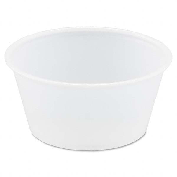 DART - Polystyrene Portion Cups, 3.25 oz, Translucent, 250/Bag, 10 Bags/Carton - First Tool & Supply