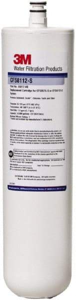 3M - 3-3/16" OD, 1µ, Polypropylene Replacement Cartridge for 3M/CUNO Commerical Foodservice Systems - 12-7/8" Long, Reduces Particulate, Tastes, Odors, Chlorine & Scales - First Tool & Supply