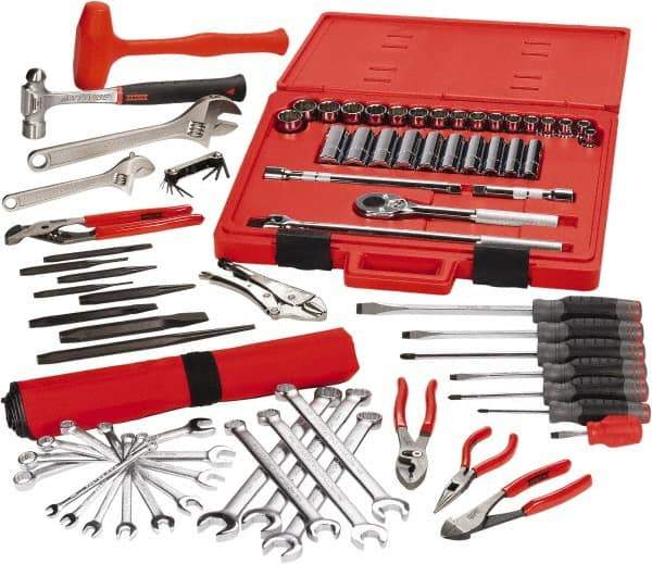 Proto - 77 Piece 3/8 & 1/2" Drive Master Tool Set - Comes in Tool Box - First Tool & Supply