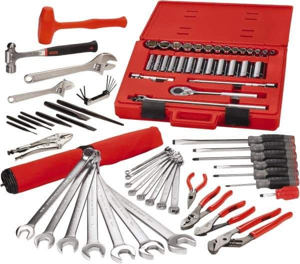 Proto - 78 Piece 1/2" Drive Master Tool Set - Comes in Tool Box - First Tool & Supply