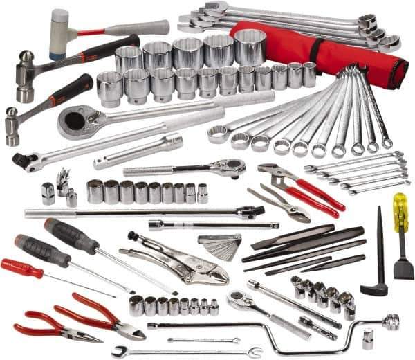 Proto - 92 Piece 3/8, 1/2 & 3/4" Drive Master Tool Set - Comes in Top Chest - First Tool & Supply