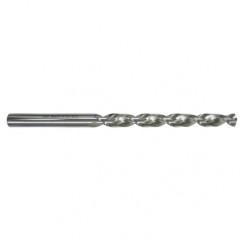 3mm Dia. - HSS Parabolic Taper Length Drill-130° Point-Coolant-Bright - First Tool & Supply
