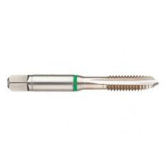 1-1/4-12 2B 4-Flute Cobalt Green Ring Spiral Point Plug Tap-Bright - First Tool & Supply