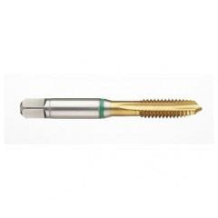 1-1/8-7 2B -Flute Cobalt Green Ring Spiral Point Plug Tap-TiN - First Tool & Supply