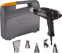 Steinel - 120 to 1,100°F Heat Setting, 4 to 13 CFM Air Flow, Heat Gun Kit - 120 Volts, 13.2 Amps, 1,500 Watts, 6' Cord Length - First Tool & Supply