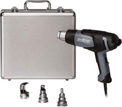 Steinel - 120 to 1,100°F Heat Setting, 1 to 13 CFM Air Flow, Heat Gun Kit - 120 Volts, 13.2 Amps, 1,600 Watts, 6' Cord Length - First Tool & Supply