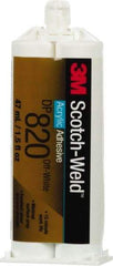 3M - 48.5 mL Cartridge Two Part Acrylic Adhesive - 15 to 20 min Working Time - First Tool & Supply