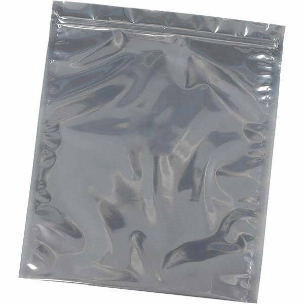 Made in USA - 15" Long x 11" Wide, 3 mil Thick, Self Seal Recloseable Zip Top Static Protection Bag - Transparent, Standard Grade - First Tool & Supply