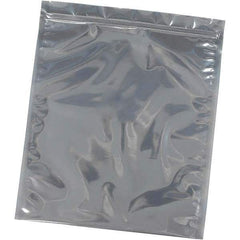 Made in USA - 12" Long x 9" Wide, 3 mil Thick, Self Seal Recloseable Zip Top Static Protection Bag - Transparent, Standard Grade - First Tool & Supply