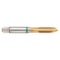 M16x1.5 6H 4-Flute Cobalt Green Ring Spiral Point Plug Tap-TiN - First Tool & Supply