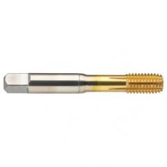 M12 x 1.0 Dia. - 6H - 5 FL - Cobalt Semi-Bott Tap FORM-C-TiN - First Tool & Supply