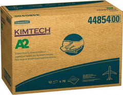 Kimtech - A2 Disposable Aerospace Wipes - Packet, 12-1/2" x 12" Sheet Size, White - First Tool & Supply