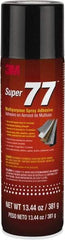 3M - 13.44 oz Aerosol Clear Spray Adhesive - High Tack, 150°F Heat Resistance - First Tool & Supply