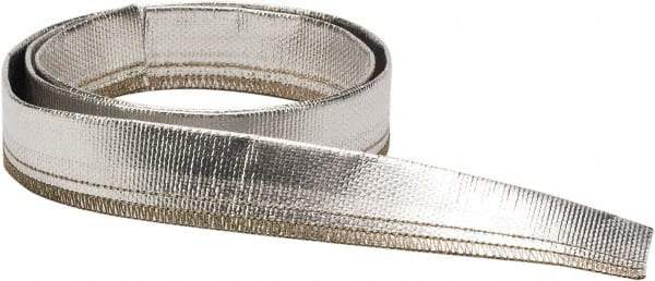 Atlantex - 2-1/2" ID Silver Radiant Heat Shield for Hoses - 25' Long, -40 to 425°F - First Tool & Supply