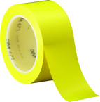 List 471 3" x 36 yds Vinyl Tape - Yellow - First Tool & Supply