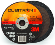 9 x 1/4 x 5/8 Type 27 Q/C Depressed Center Wheel-Cubitron II - First Tool & Supply