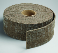 4'' x 30 ft. - Grade A Medium Grit - Scotch-Brite Cut & Polish Non Woven Abrasive Roll - First Tool & Supply