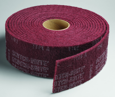 4'' x 30 ft. - Grade A Very Fine Grit - Scotch-Brite Clean & Finish Non Woven Abrasive Roll - First Tool & Supply