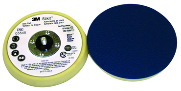 5 x 3/8" - 5/16-24 External Stikit(TM) Low Profile Disc Pad - First Tool & Supply