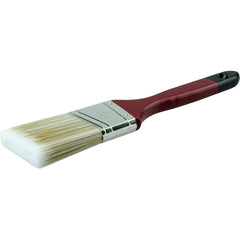 2″ Angled Sash Brush, Poly/Nylon Fill, 2-1/2″ Trim Length, Red Foam Handle - First Tool & Supply