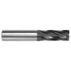 8mm Dia. - 64mm OAL - Bright CBD - Square End Roughing End Mill - 4 FL - First Tool & Supply