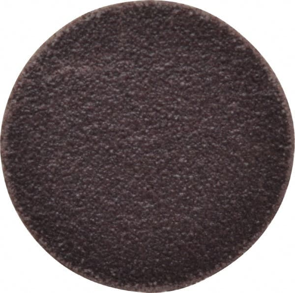 Made in USA - 1" Diam, 120 Grit Aluminum Oxide Adhesive PSA Disc - First Tool & Supply