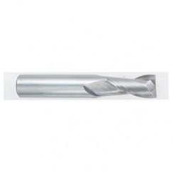 29/64 Dia. x 3 Overall Length 2-Flute Square End Solid Carbide SE End Mill-Round Shank-Center Cutting-TiALN - First Tool & Supply