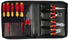 Wiha - 10 Piece Insulated Hand Tool Set - Comes in Tool Box - First Tool & Supply